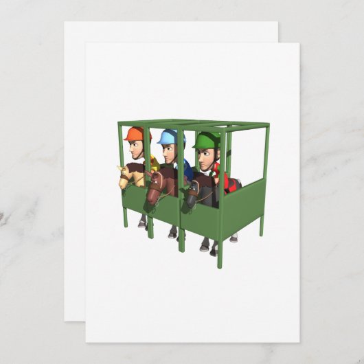 Horse Racing Gate (Front/Back)