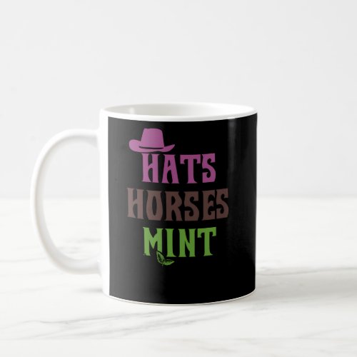 Horse Racing Horses And Mint Juleps Ky Derby Horse Coffee Mug