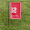 Horse Racing House Numbers Address Garden Flag