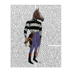 Horse Racing Jockey Full Acrylic Print