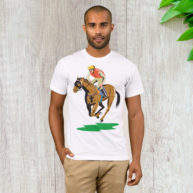 Horse Racing Jockey Galloping T-Shirt (Creator Uploaded)