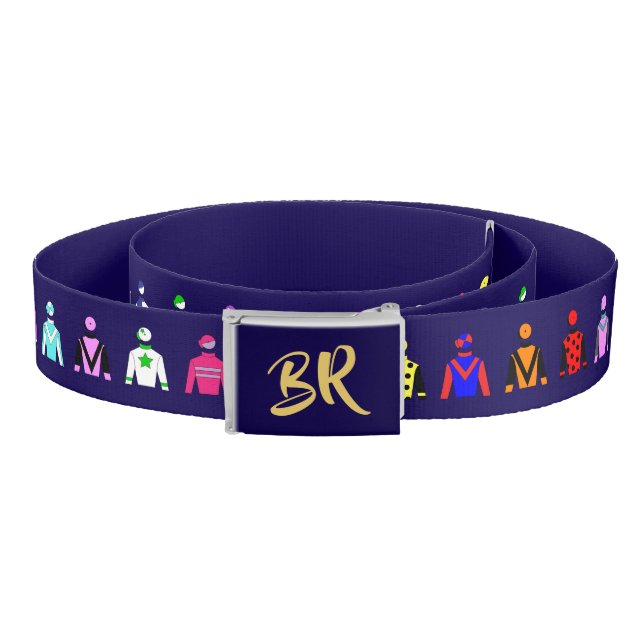 Horse Racing Jockey Silks Colourful Belt (Coil)