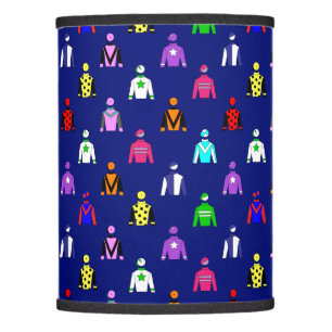 Horse Racing Jockey Silks Pattern Lamp Shade