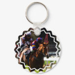 Horse Racing Keychain