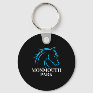 Horse Racing Monmouth Park Oceanrt New Jersey Hors Keychain