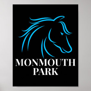 Horse Racing Monmouth Park Oceanrt New Jersey Hors Poster