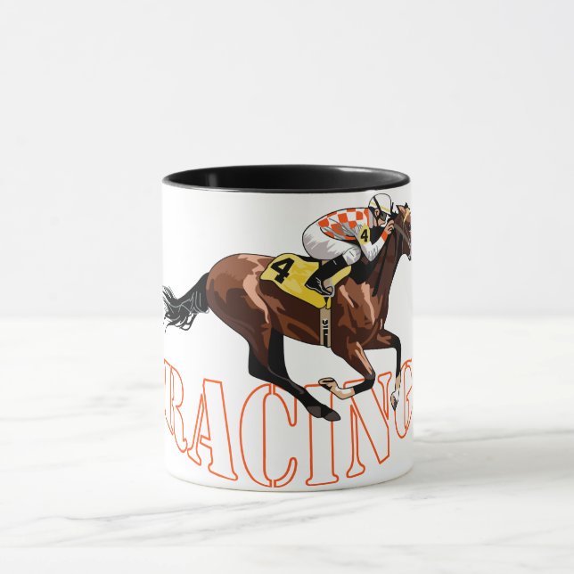 Horse Racing Mug (Center)