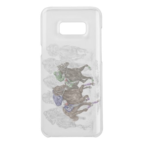 horseracingpencildrawinghorsekelliswanequin uncommon samsung galaxy s8 case