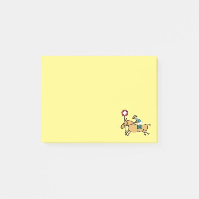Horse Racing Post-it Notes (Front)