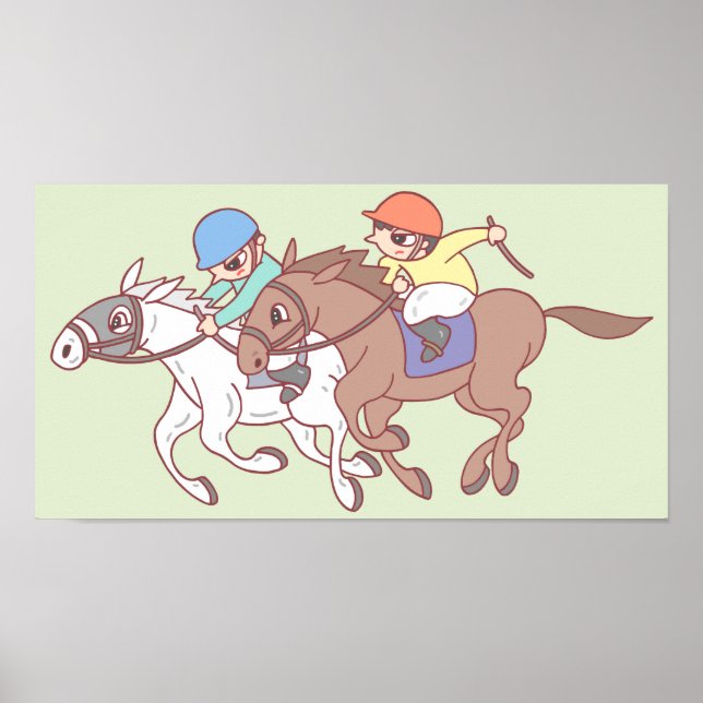 Horse racing. poster (Front)