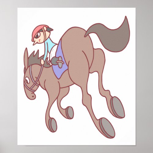 Horse racing. poster