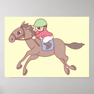 Horse racing. poster