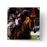 Horse Racing Square Pin