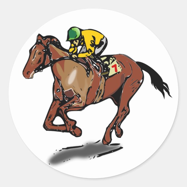 Horse Racing Stickers (Front)