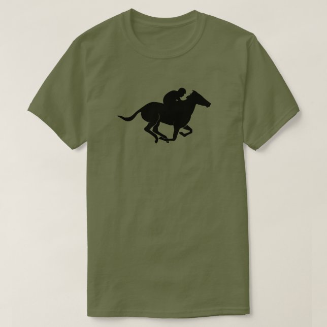 Horse Racing T-Shirt (Design Front)