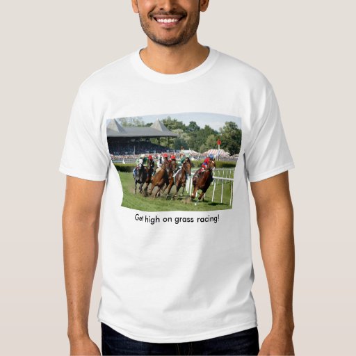 Horse Racing T-Shirt with Saratoga Image | Zazzle