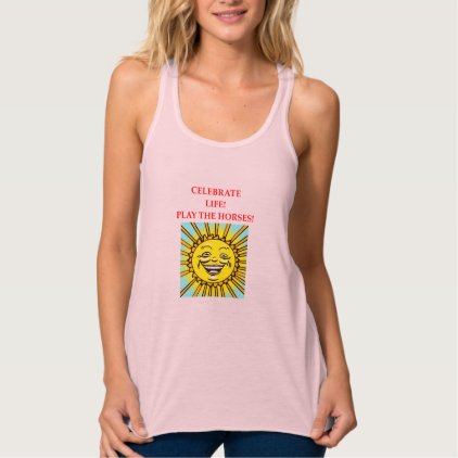 HORSE RACING TANK TOP