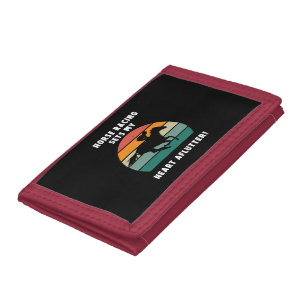 Horse Racing Tri-fold Wallet