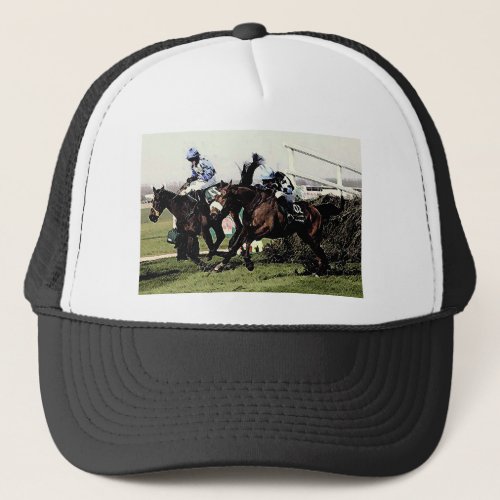 Horse Racing Trucker Hat