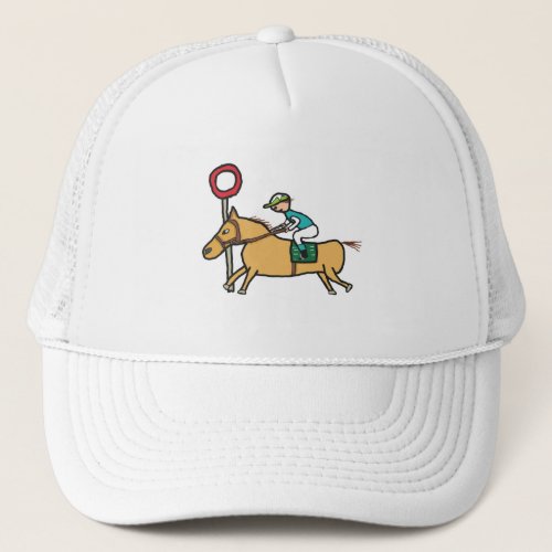 Horse Racing Trucker Hat