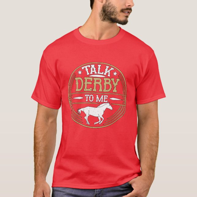 Horse Racingalk Derbyo Me Loves Horse Riding frien T-Shirt (Front)