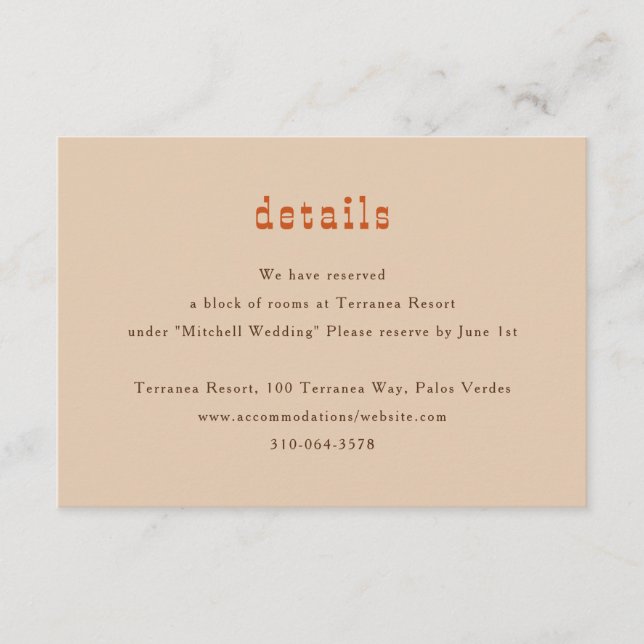 Horse Rail Fence Oak Horses Wedding Enclosure Card (Front)