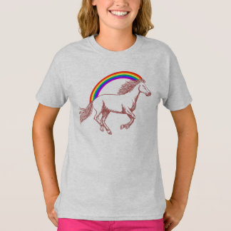 Horse & Rainbow T-Shirt