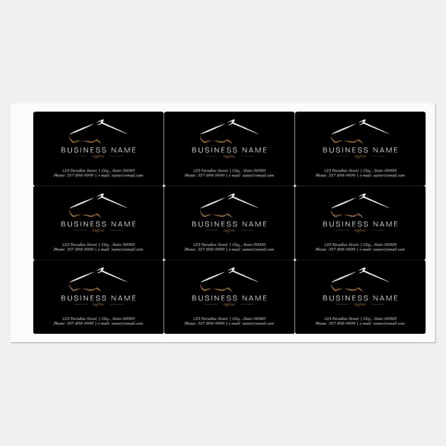 Horse Ranch | Horse Farm Labels (Sheet)