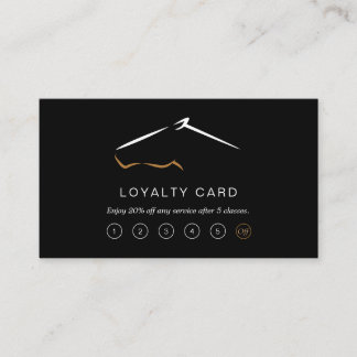 Horse Ranch | Horse Farm Loyalty Card