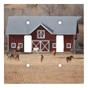 Horse Ranch Light Switch Cover
