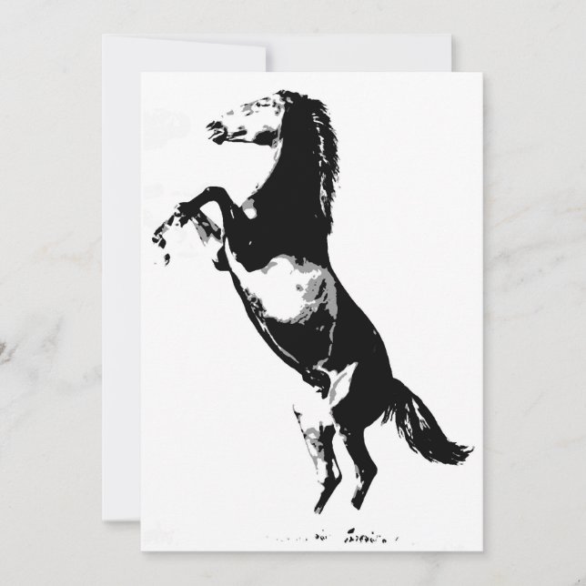 Horse Rearing Invitation (Front)
