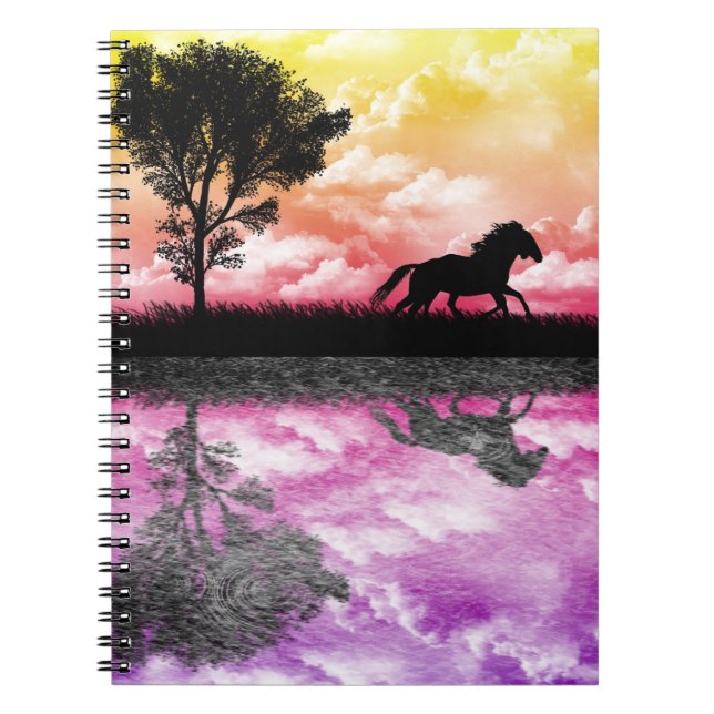 Horse Reflections Notebook (Front)