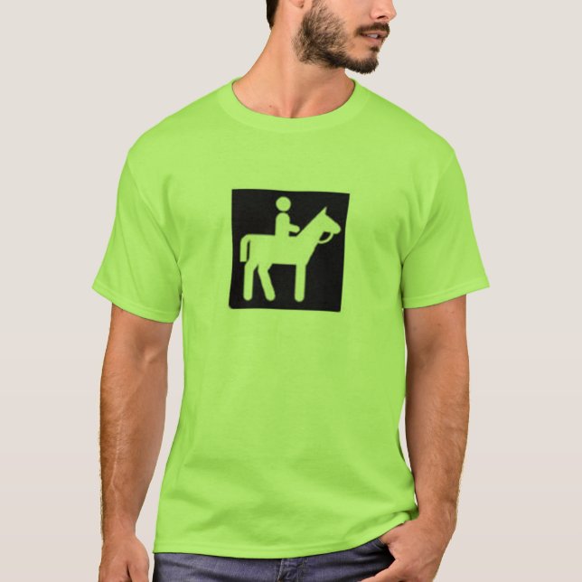 horse ridding T-Shirt (Front)