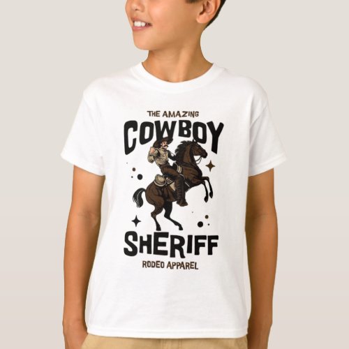 horse rider kids  T_Shirt