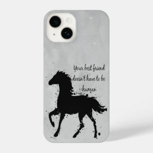 Horse Riding Animal Nature Quote Saying iPhone 14 Case