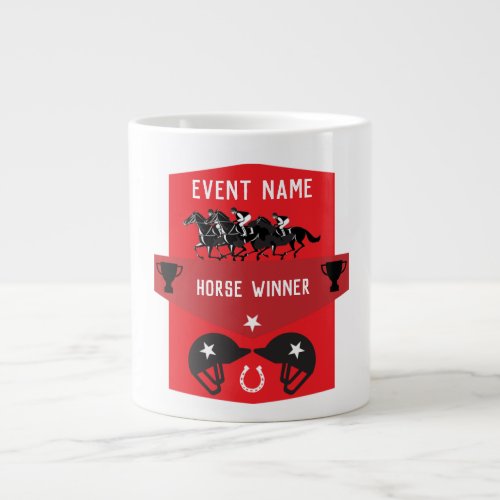 Horse riding Event Gifts and Merchandize Travel Mu Giant Coffee Mug