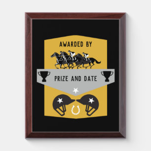 Horse riding Event Gifts Stable Yards Award Pla Plaque