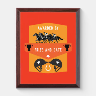 Horse riding Event Gifts Stable Yards Award Plaq Plaque