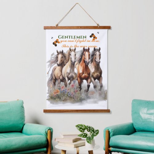 Horse Riding Funny Quotes Wall Art