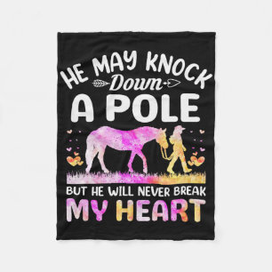 Horse Riding Girls Women Equestrian Horseback Fleece Blanket