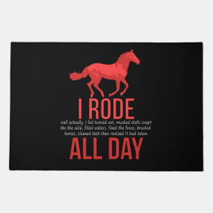 Horse Riding - Horse Ride Gift Doormat