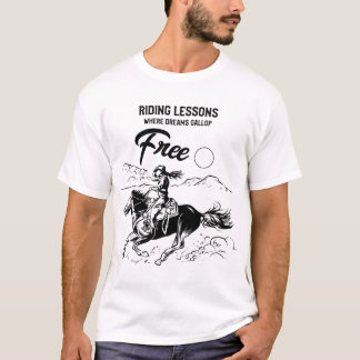 Horse Riding Lesson T-Shirt