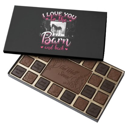 Horse Riding Love and Sport 45 Piece Box Of Chocolates