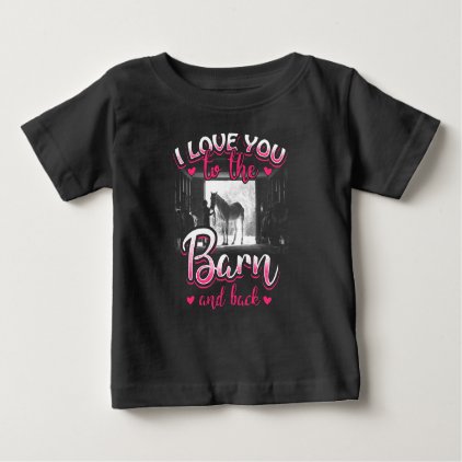 Horse Riding Love and Sport Baby T-Shirt