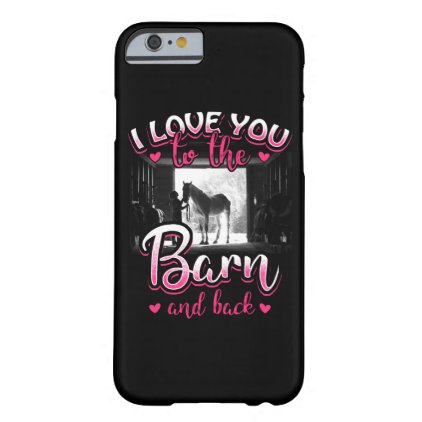 Horse Riding Love and Sport Barely There iPhone 6 Case