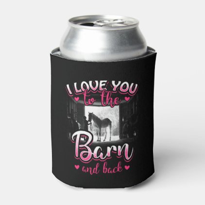 Horse Riding Love and Sport Can Cooler