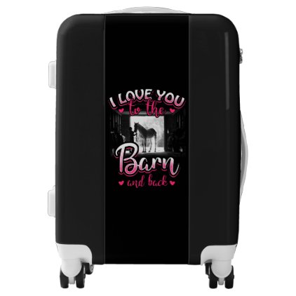 Horse Riding Love and Sport Luggage