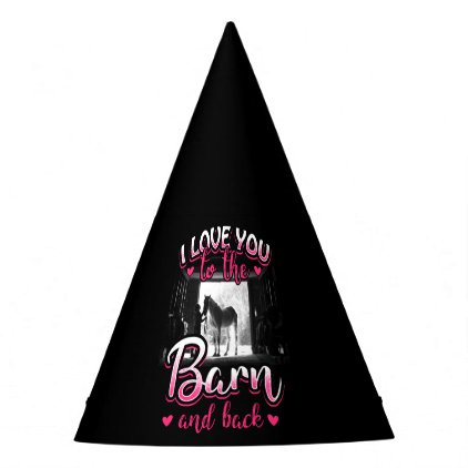 Horse Riding Love and Sport Party Hat