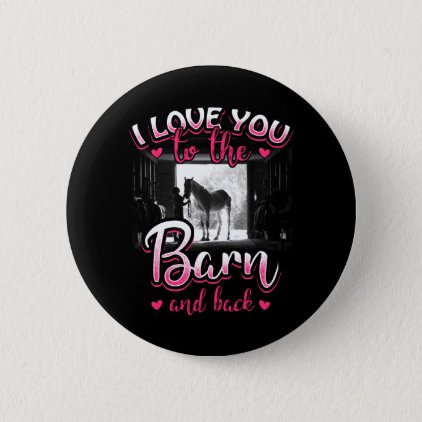 Horse Riding Love and Sport Pinback Button