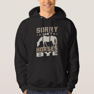Horse Riding Owner Outfit Equestrian Horse for Gi Hoodie